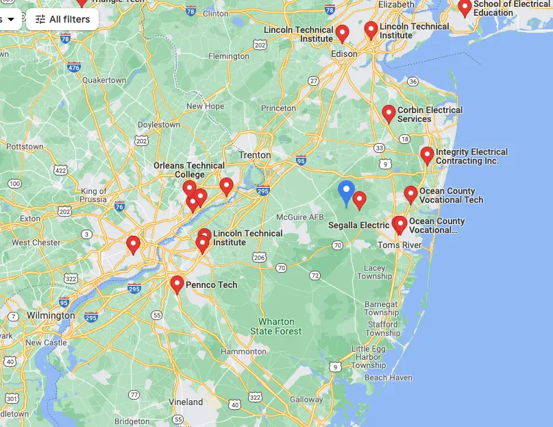 Cursos de formación de electricistas en Nueva Jersey - Escuelas de electricistas en NJ